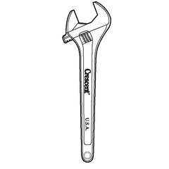 ADJUSTABLE WRENCH 12&quot; AC212VS 3Pk