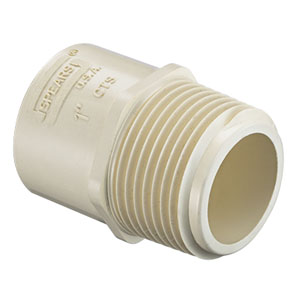 CPVC MALE ADAPTER 1&quot;
RCM-1000-S 100