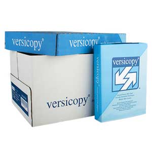 VERSICOPY WHITE COPY PAPER 8.5
X 11 - 20# SOLD BY BOX/10
REAMS