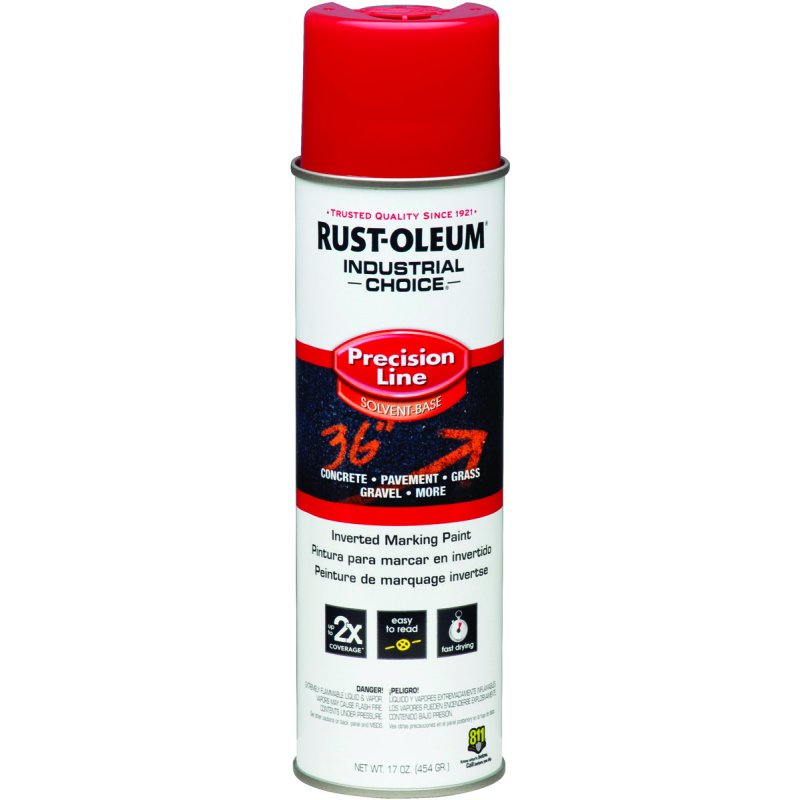 MARKING PAINT INVERTED SAFETY
RED 17OZ