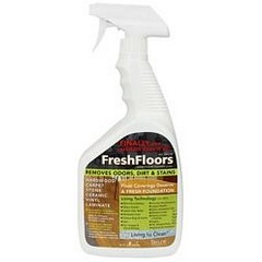 FRESH FLOORS LIVING FLOOR
Cleaner-Spray Bottle 32oz
(12/Case 36 Cases/Pallet)