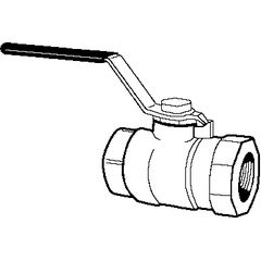 !BALL VALVE IPS 3/8&quot;  NOT FOR POTABLE WATER USE AFTER