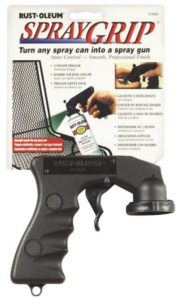 RUSTOLEUM Pistol Grip handle Use With Spray Can, Black 